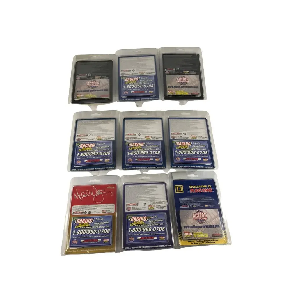 Lot of 9 Limited Edition Action Platinum Series Racing Collectables Cars New